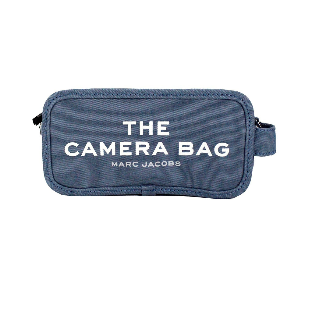 Marc Jacobs Camera Bag Small Blue Shadow Cotton Crossbody