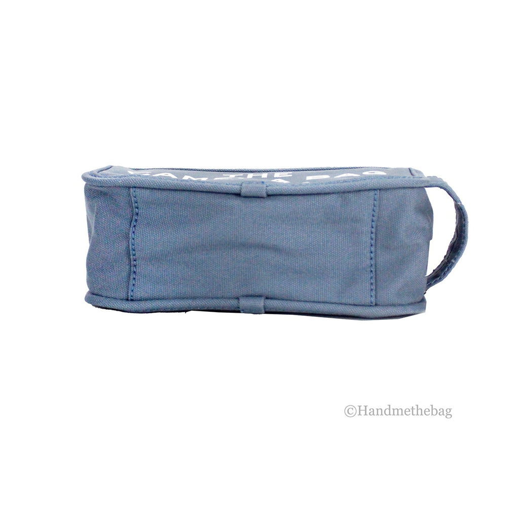 Marc Jacobs Camera Bag Small Blue Shadow Cotton Crossbody
