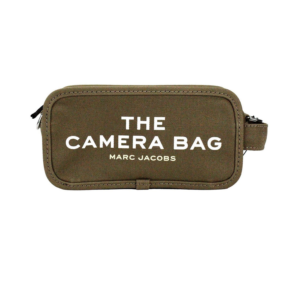 Marc Jacobs Camera Bag Small Slate Green Canvas Crossbody