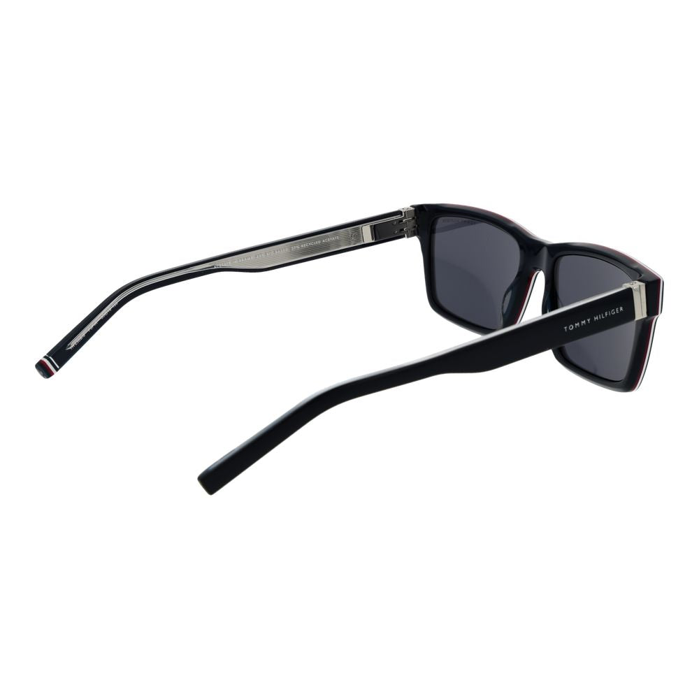 Tommy Hilfiger TH 2309/S PJP/IR Blue Rectangle Sunglasses 55mm