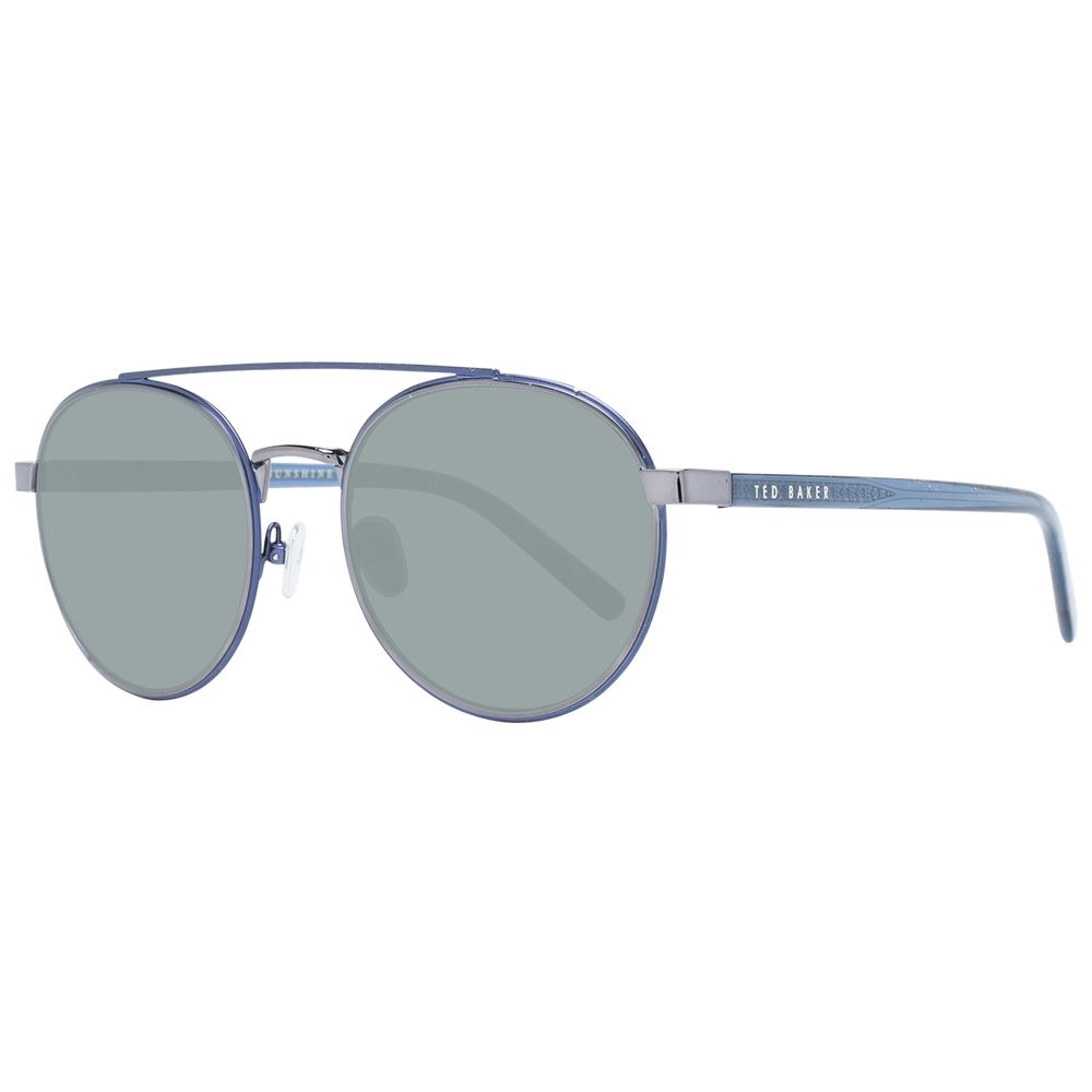 Ted Baker TB1695 Men's Sunglasses Blue Metal BNWT