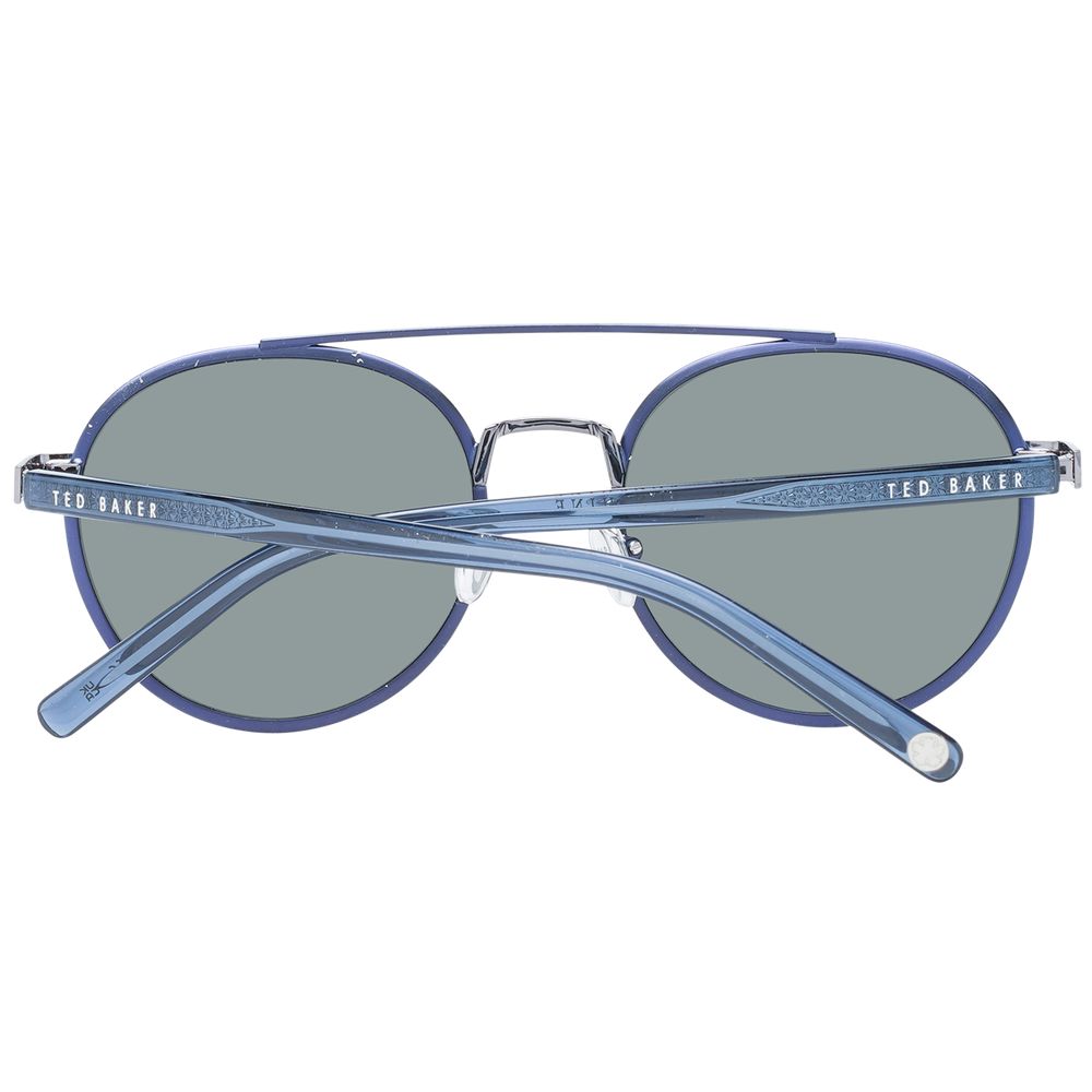 Ted Baker TB1695 Men's Sunglasses Blue Metal BNWT