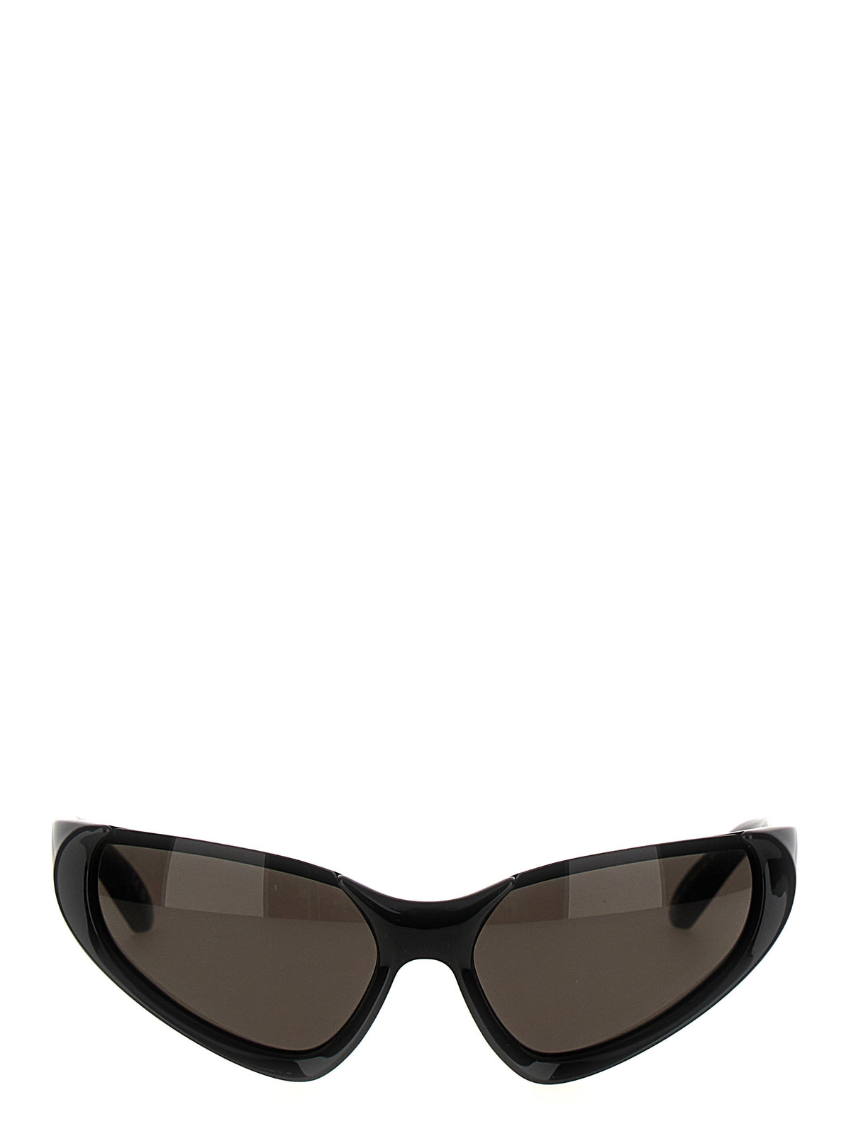 Balenciaga Black Xpander Rect Sunglasses