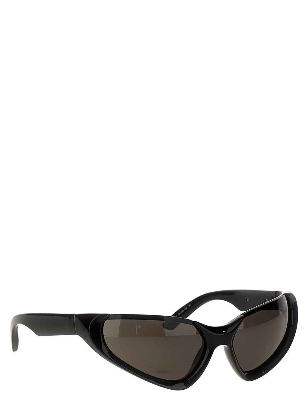 Balenciaga Black Xpander Rect Sunglasses