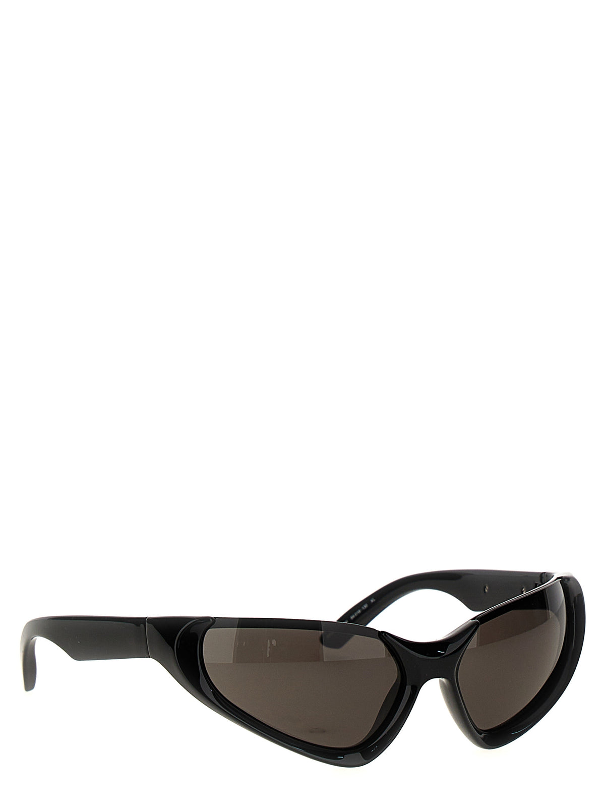 Balenciaga Black Xpander Rect Sunglasses