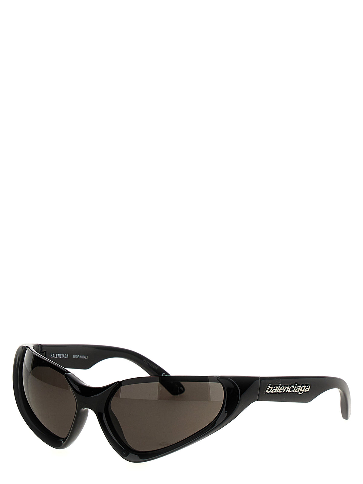 Balenciaga Black Xpander Rect Sunglasses