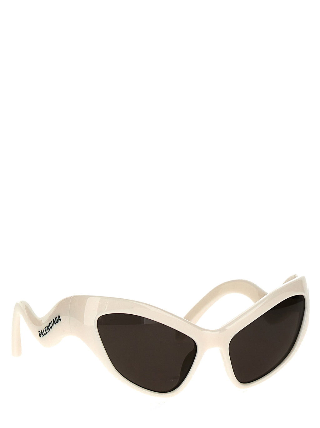 Balenciaga White Hamptons Cat Sunglasses
