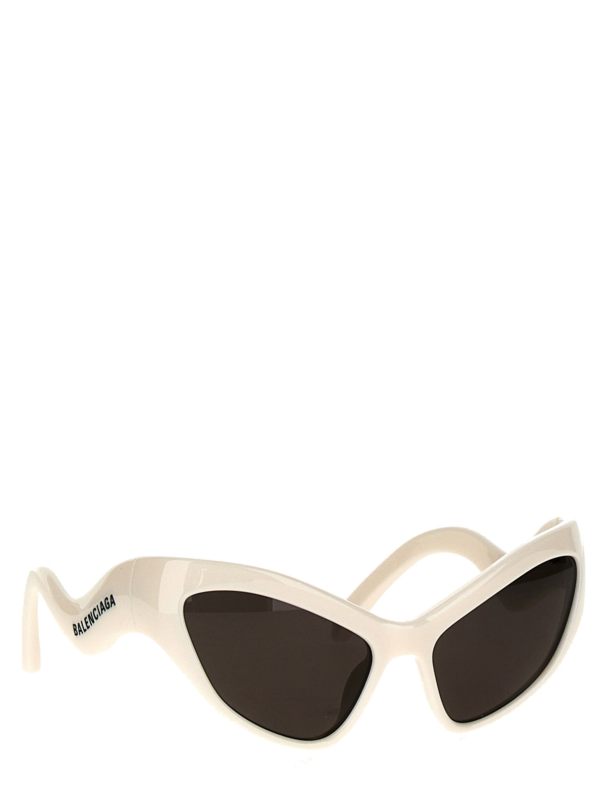 Balenciaga White Hamptons Cat Sunglasses