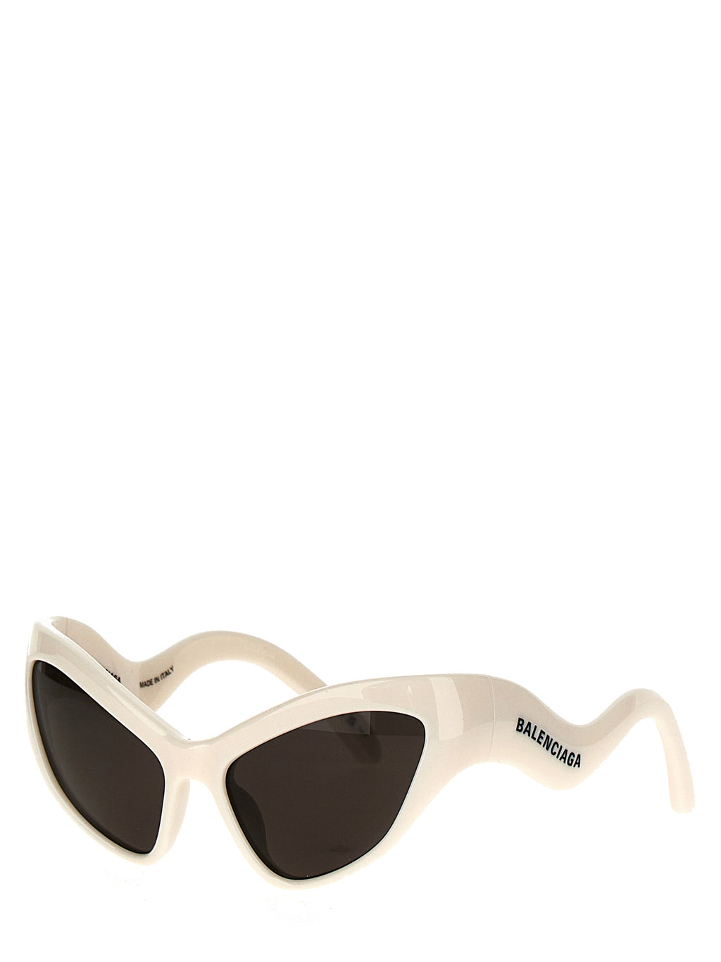 Balenciaga White Hamptons Cat Sunglasses