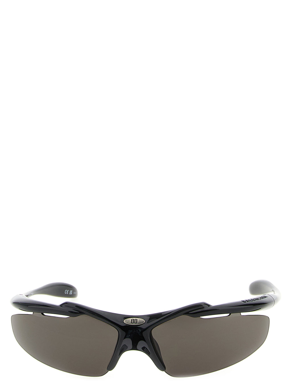 Balenciaga Black Turbo D-Frame Sunglasses