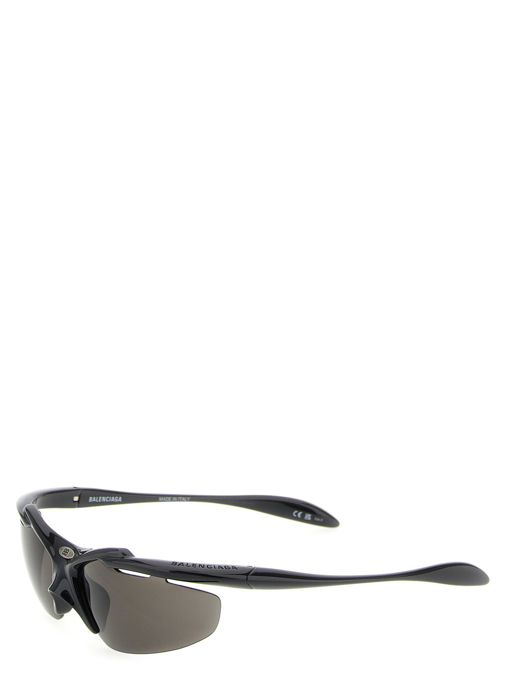 Balenciaga Black Turbo D-Frame Sunglasses
