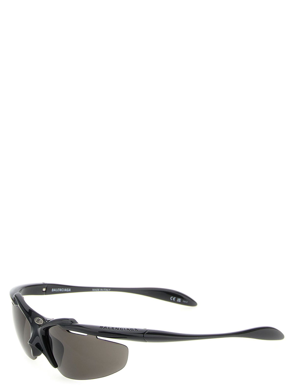 Balenciaga Black Turbo D-Frame Sunglasses
