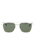 Saint Laurent SL 866 Silver Aviator Sunglasses Unisex New
