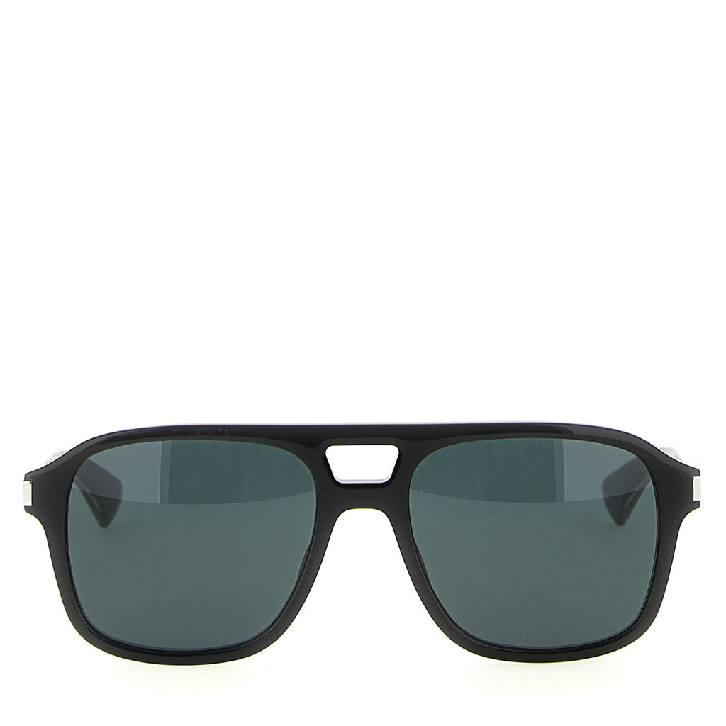 Saint Laurent SL 881 Black Aviator Sunglasses Acetate Frame