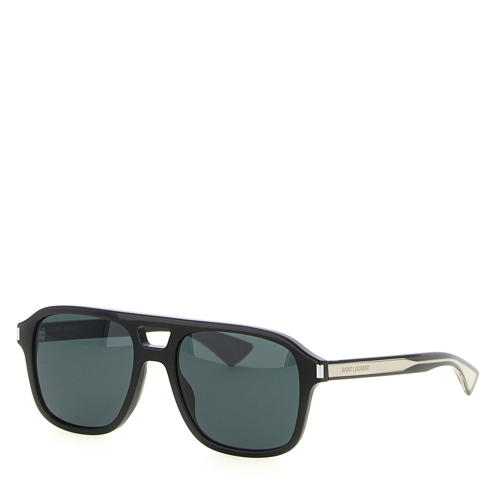 Saint Laurent SL 881 Black Aviator Sunglasses Acetate Frame