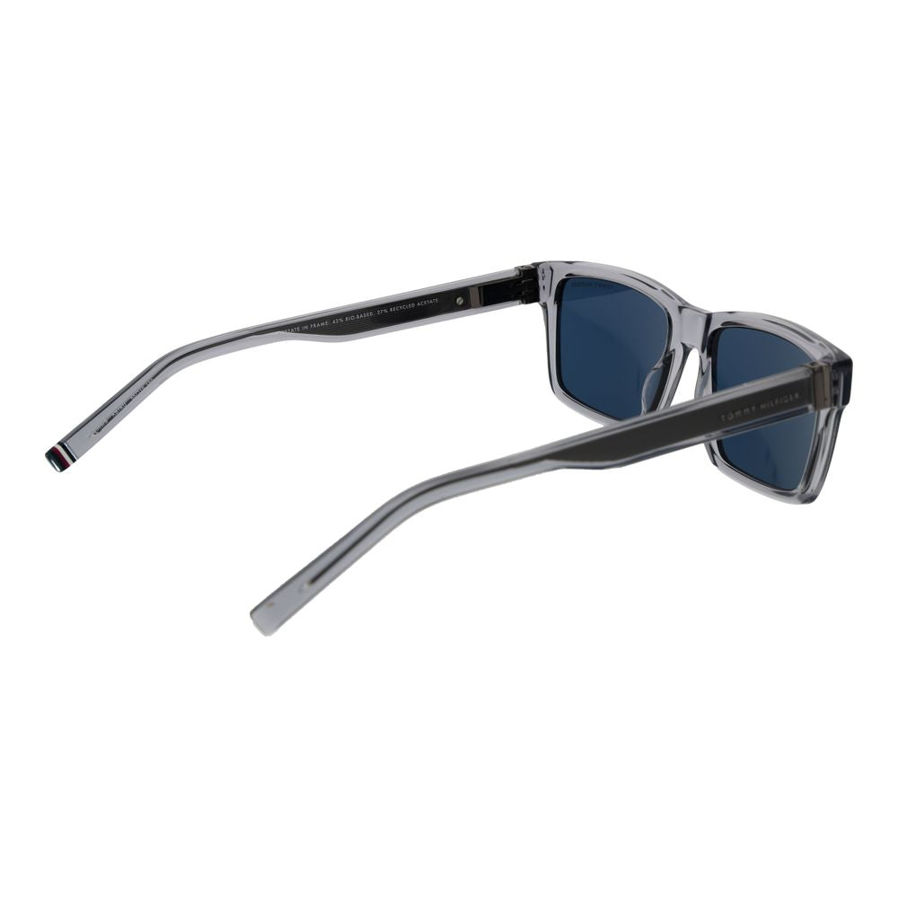 Tommy Hilfiger TH 2309/S KB7/KU Grey Blue Men's Sunglasses 55mm