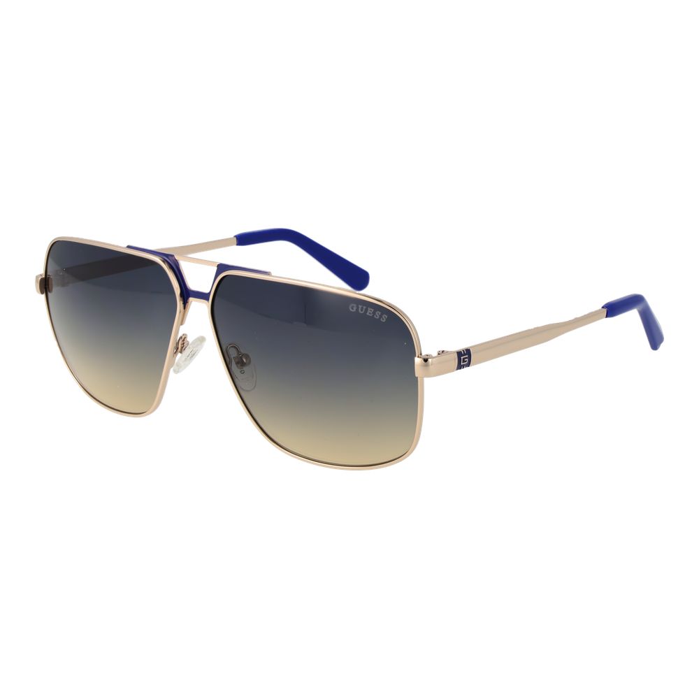 Guess GU00070 32W Men’s Aviator Sunglasses Blue Gradient Lens 61mm