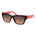 Guess GU00105 52F Women’s Brown Havana Rectangle Gradient Sunglasses