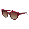 GUESS GU7909 69T Women’s Round Bordeaux Gradient Sunglasses 53mm