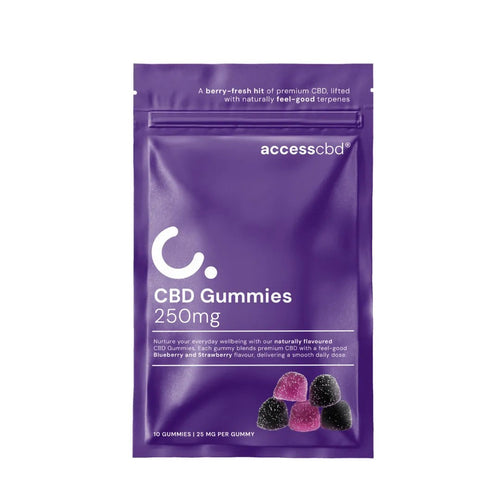 ACCESS CBD® CBD Gummies UK 250mg (10x25mg) Citrus & Berry