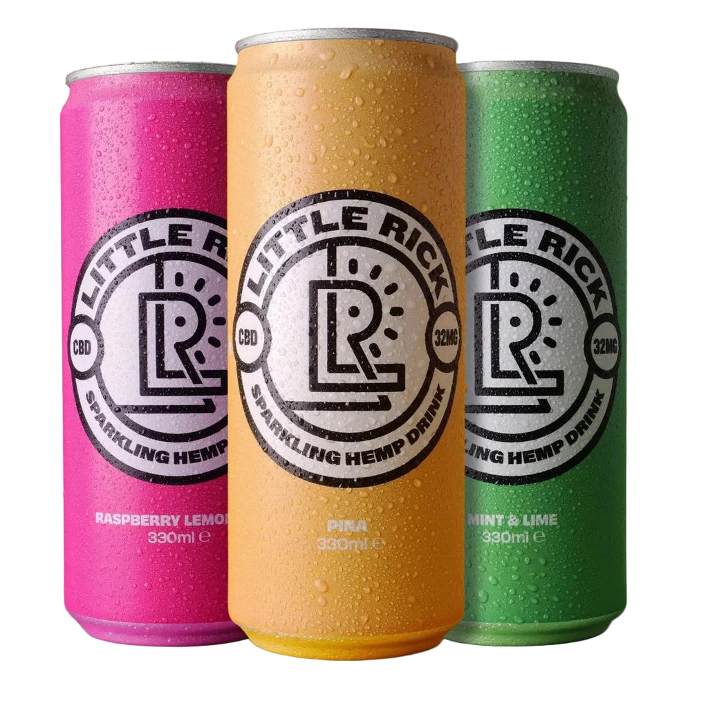 CBD Sparkling Drink by Little Rick 32mg with Tropical Botanical Flavours