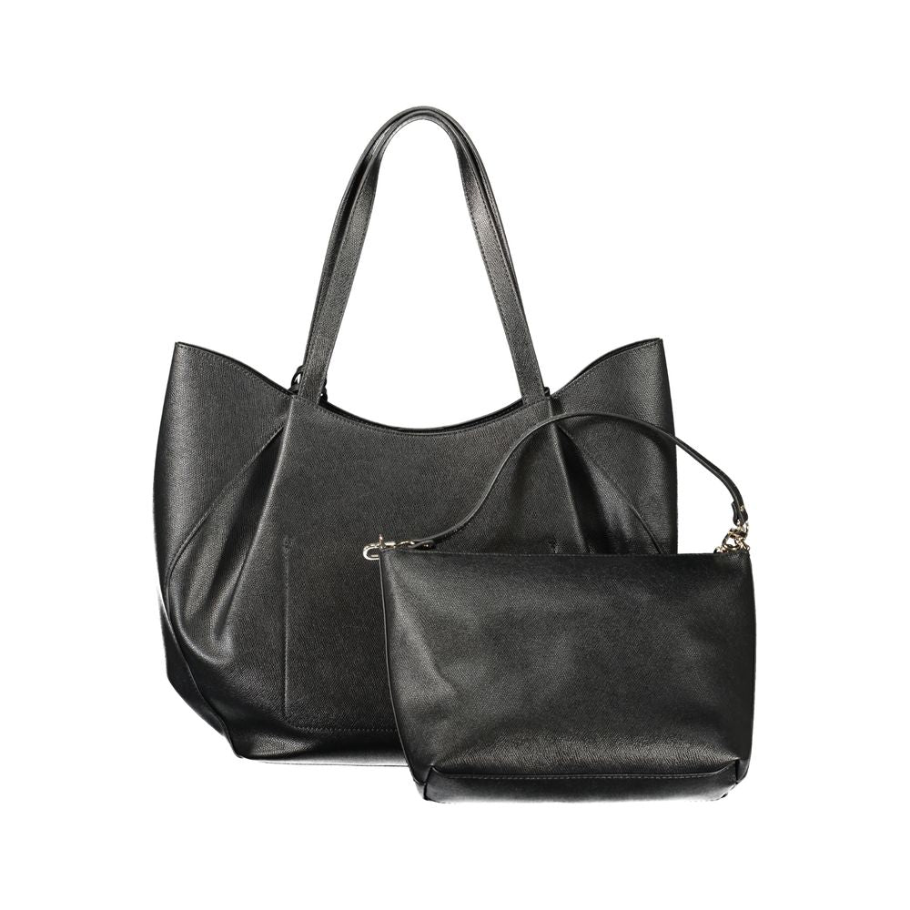 GUESS JEANS Women Handbag Amorette Nero 100% Polyurethane