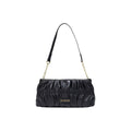 Love Moschino Small Polyurethane Handbag Gold Chain Black