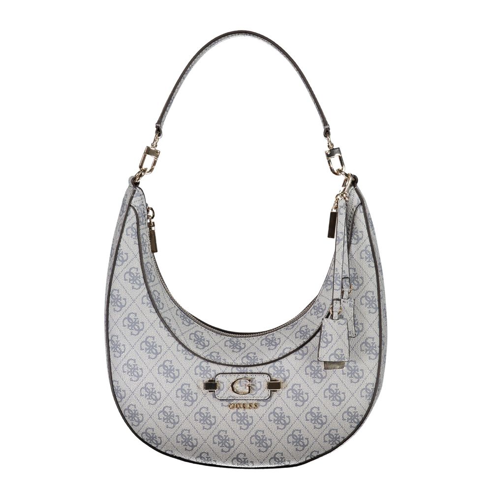 GUESS JEANS Lindsey Bag Light Blue PU Removable Strap Card Slots