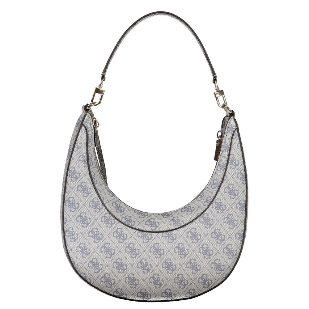 GUESS JEANS Lindsey Bag Light Blue PU Removable Strap Card Slots