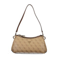 GUESS JEANS Noelle II Mini Bag Beige Polyurethane Removable Strap