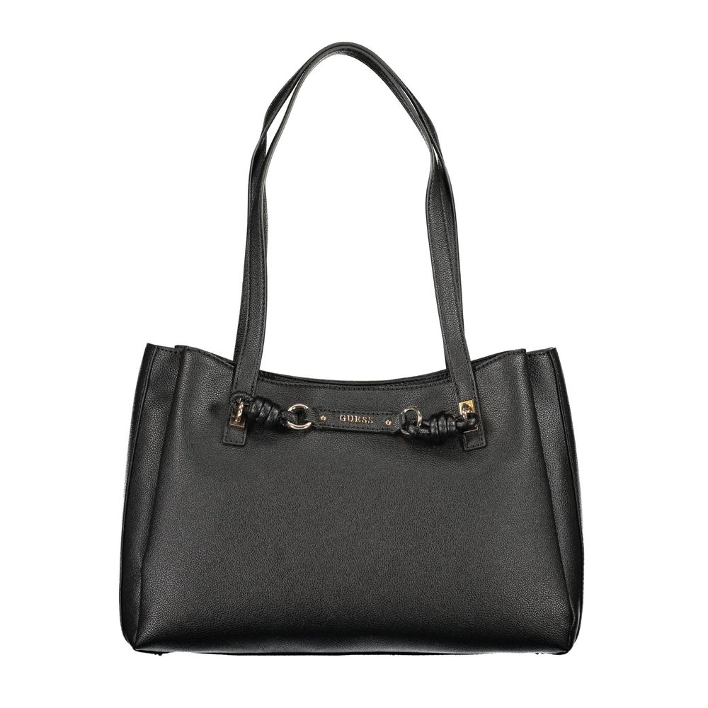 Guess Jeans Women's Camelia Bag - Black Polyurethane