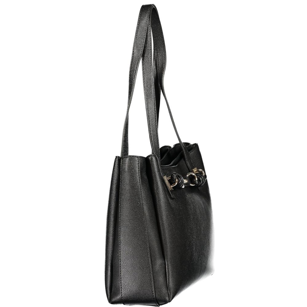 Guess Jeans Women's Camelia Bag - Black Polyurethane