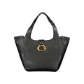 Guess Jeans Camden Bag Black Polyurethane Women's Shoulder Bag