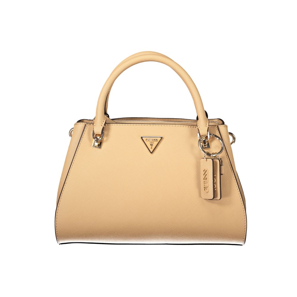Guess Jeans Noelle II Women's Beige Polyurethane Bag