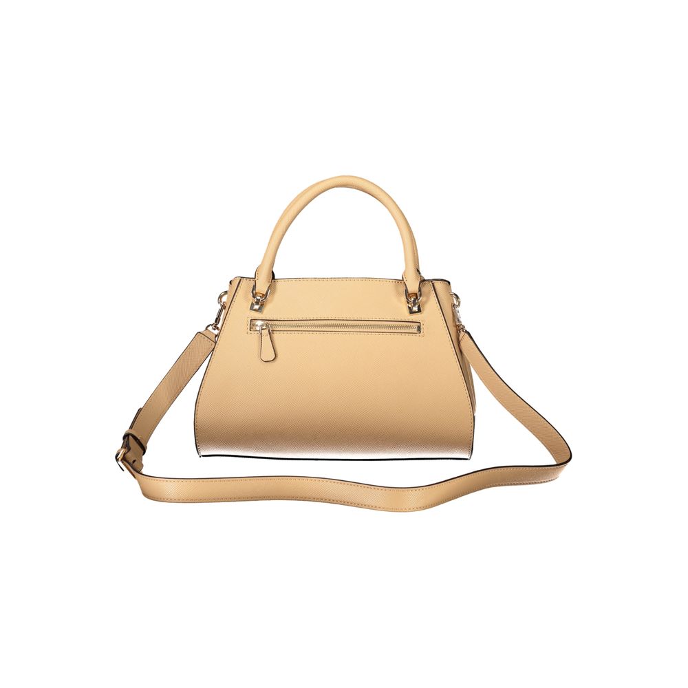 Guess Jeans Noelle II Women's Beige Polyurethane Bag