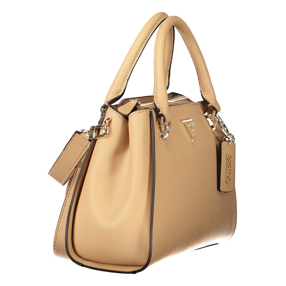Guess Jeans Noelle II Women's Beige Polyurethane Bag