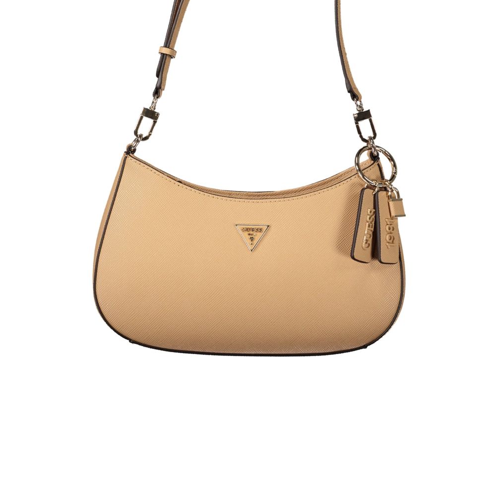 Guess Jeans Women's Bag Beige Polyurethane Noelle II