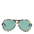 Chloé CH339145BM ’59’ Aviator Sunglasses Tortoiseshell Green