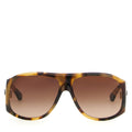Chloé CH3391 47 Brown Havana Oversized Acetate Sunglasses Womens