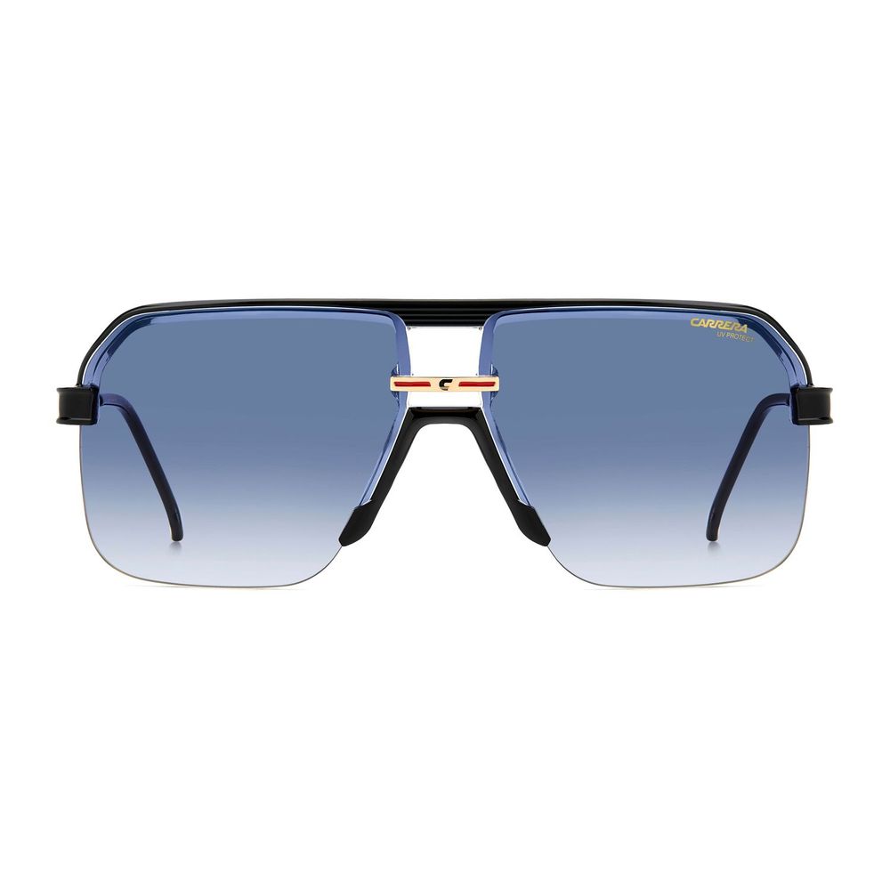 Carrera 1066/S 7C5 Black Crystal Blue Gradient Sunglasses 63mm
