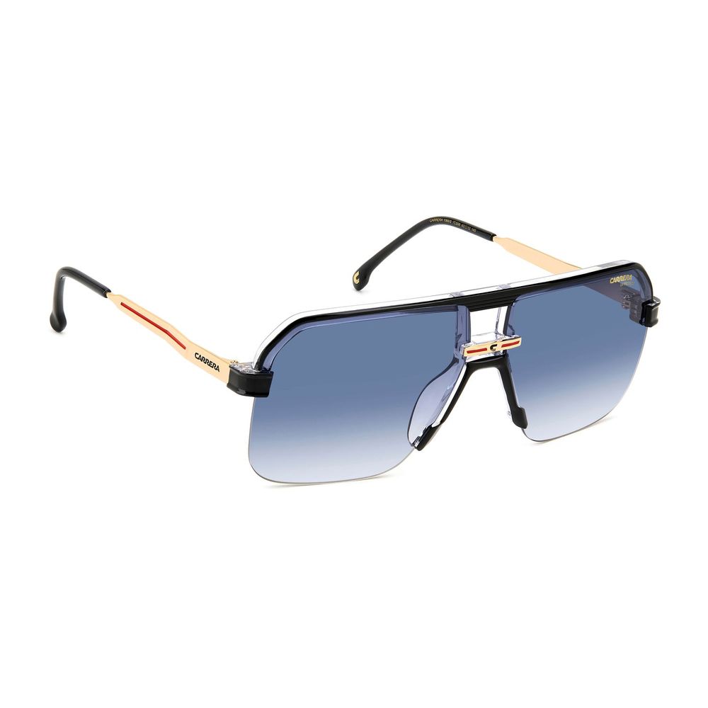 Carrera 1066/S 7C5 Black Crystal Blue Gradient Sunglasses 63mm