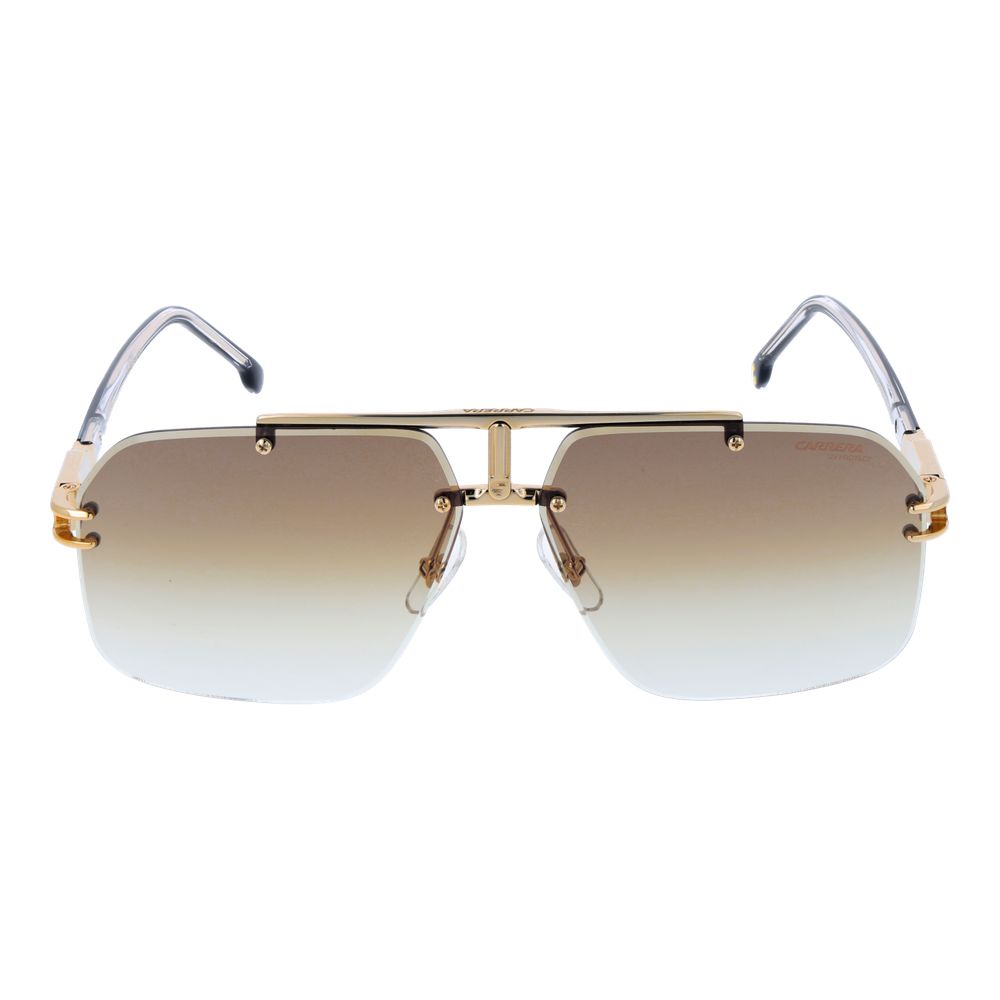 Carrera 1054/S 2M2/86 Mens Gold Black Brown Gradient Sunglasses 63mm
