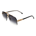 Carrera 1054/S RHL/FQ Gold Grey Mirror Rimless Sunglasses 63mm Mens
