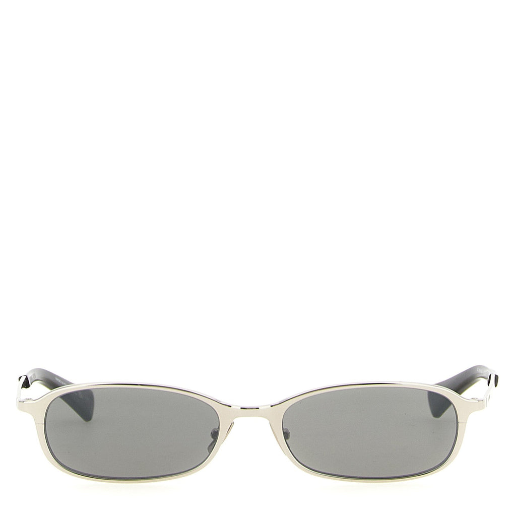 Saint Laurent SL 934 Mia Women’s Grey Acetate Oval Sunglasses