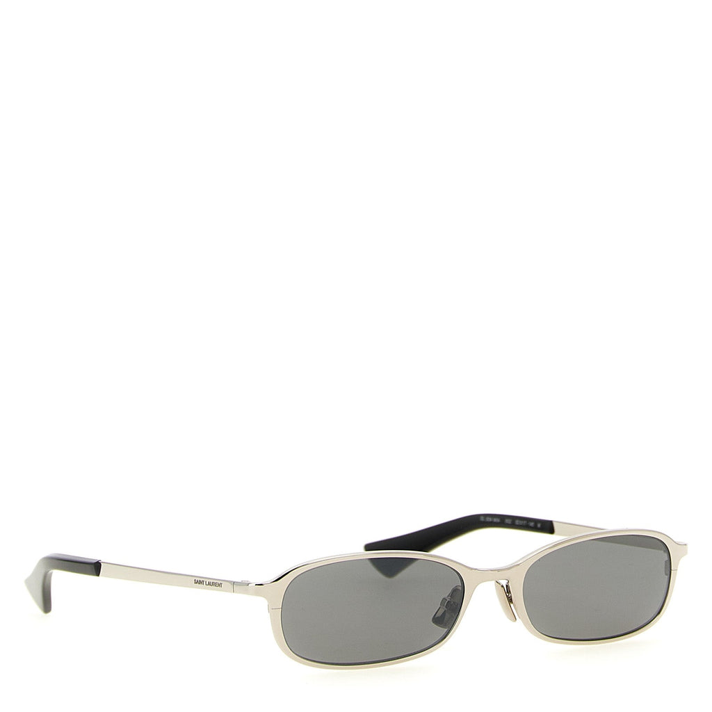 Saint Laurent SL 934 Mia Women’s Grey Acetate Oval Sunglasses
