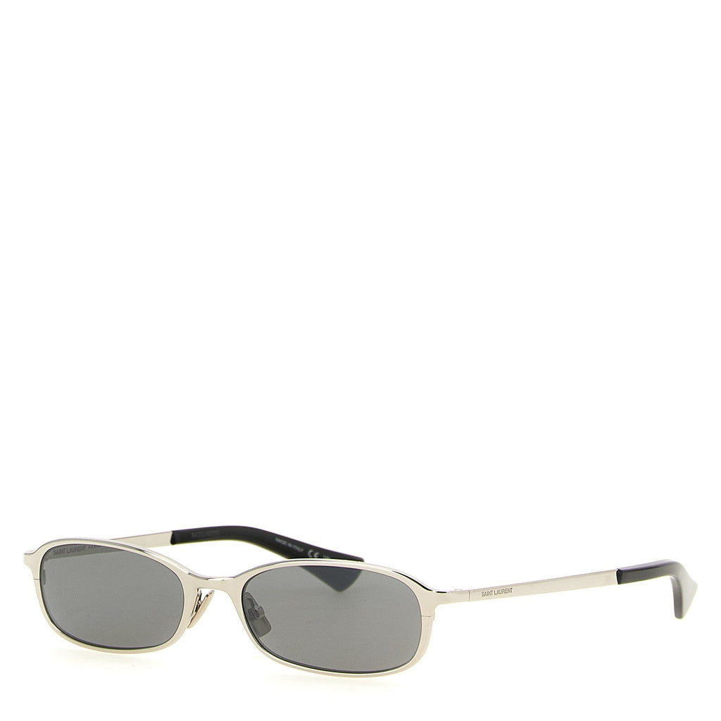 Saint Laurent SL 934 Mia Women’s Grey Acetate Oval Sunglasses