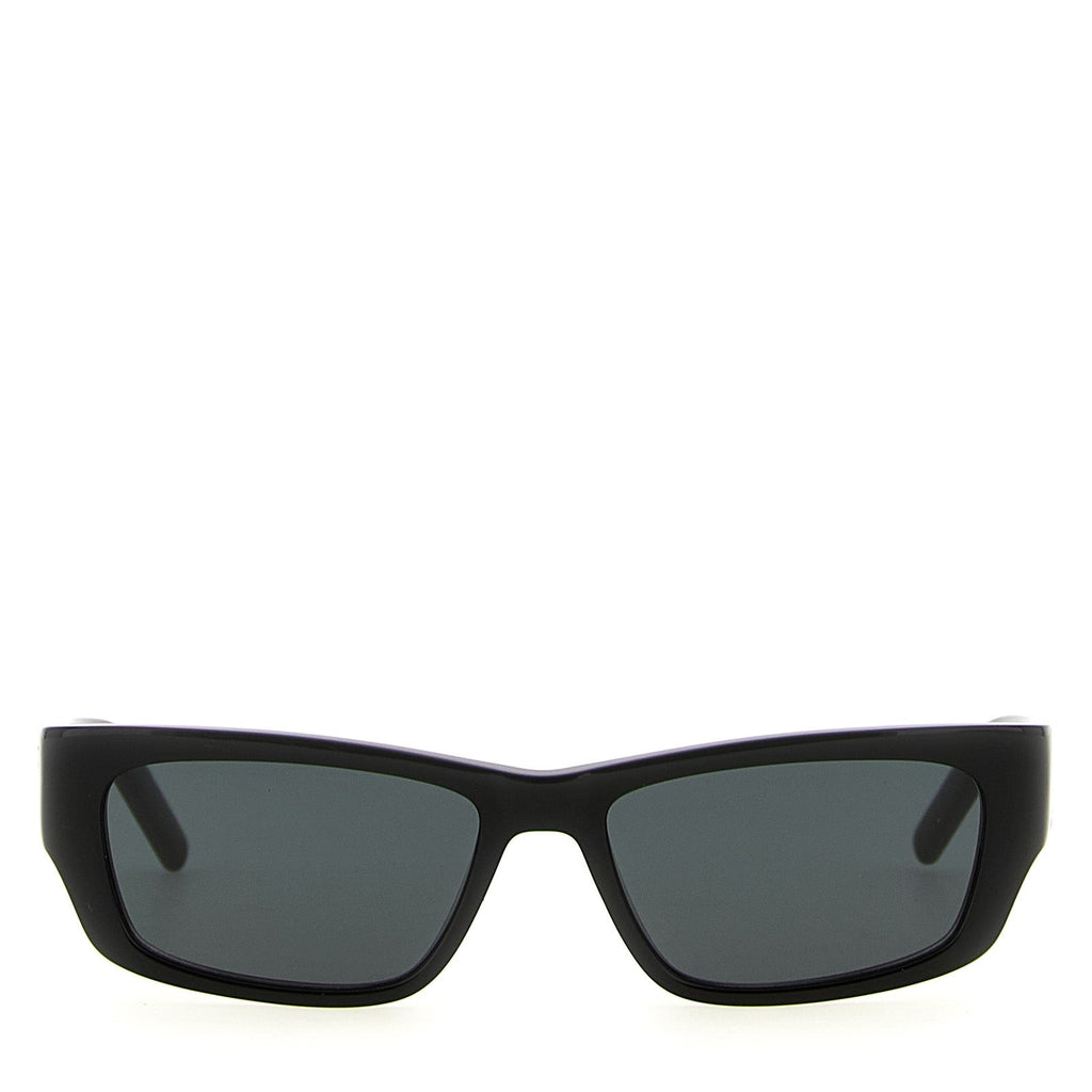 Saint Laurent SL M182 Jazz Black Acetate Cat Eye Sunglasses