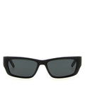 Saint Laurent SL M182 Jazz Black Acetate Cat Eye Sunglasses