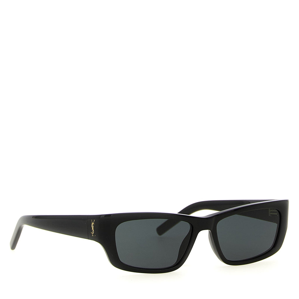 Saint Laurent SL M182 Jazz Black Acetate Cat Eye Sunglasses