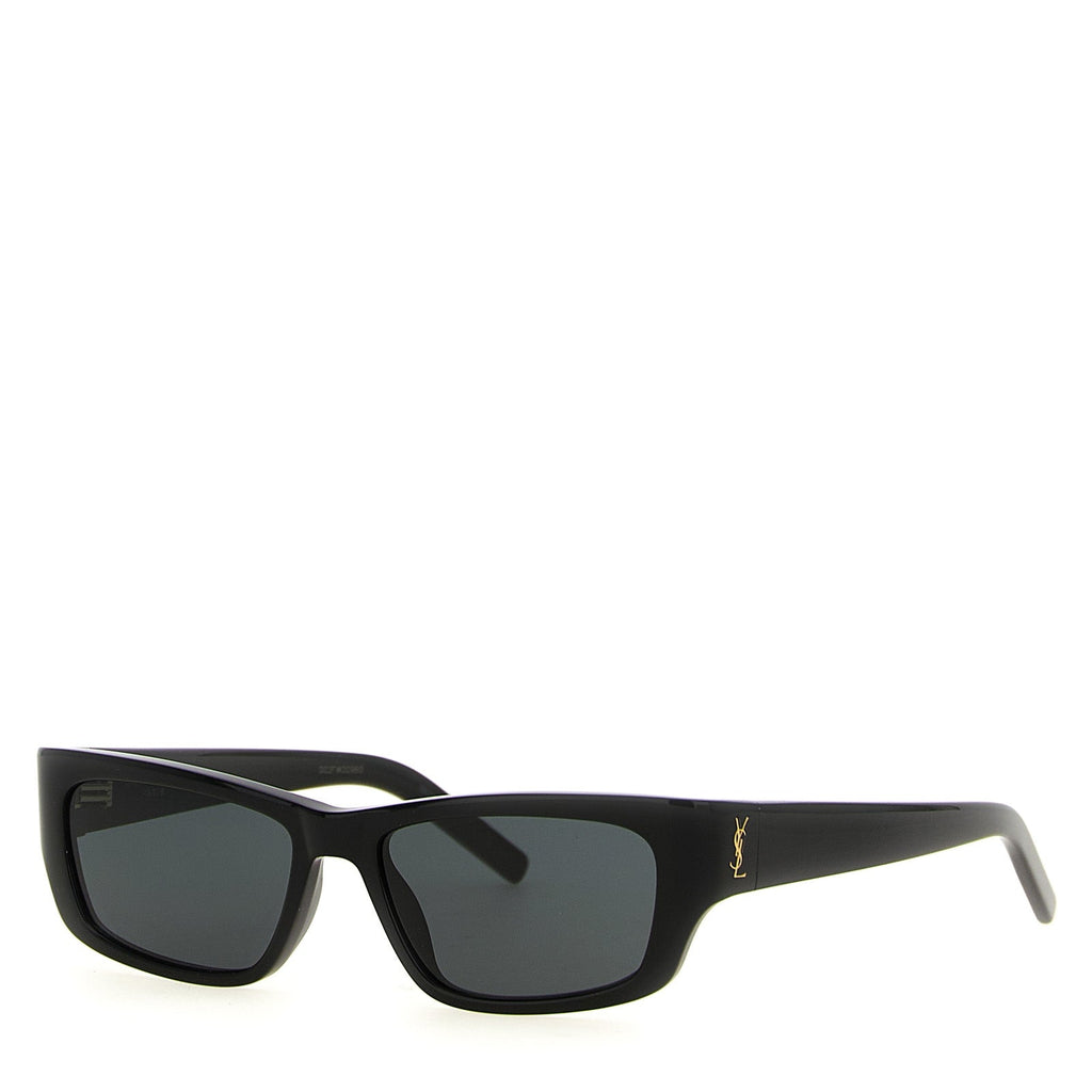 Saint Laurent SL M182 Jazz Black Acetate Cat Eye Sunglasses